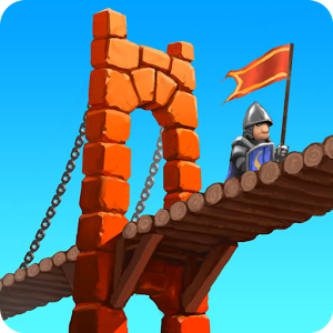 دانلود بازی پل سازی اندروید Bridge Constructor Medieval v1.2