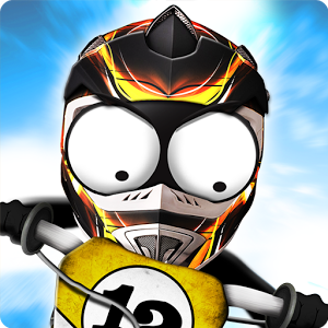دانلود بازی موتور سواری اندروید Stickman Downhill - Motocross v1.8