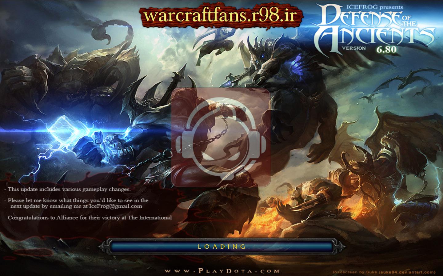 دانلود مپ جدید دوتا 6.80c