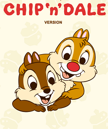 دانلود تم  Chip ‘n’ Dale برای لاین 